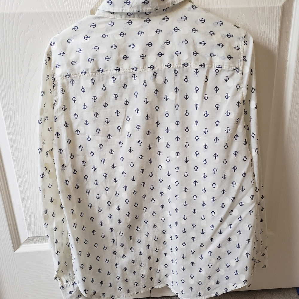 J crew blouse medium - Picture 4 of 5